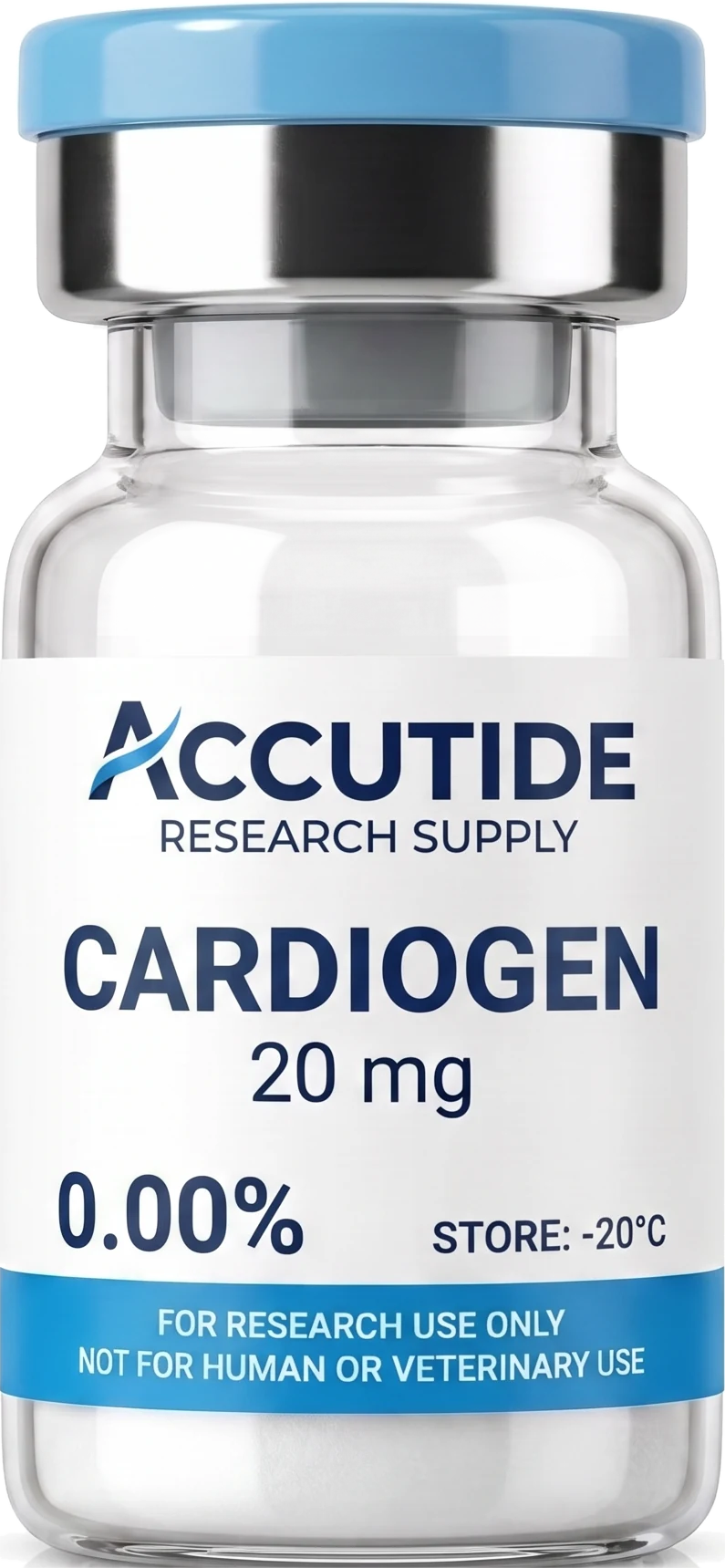 Cardiogen 20 mg (lyophilized) research vial
